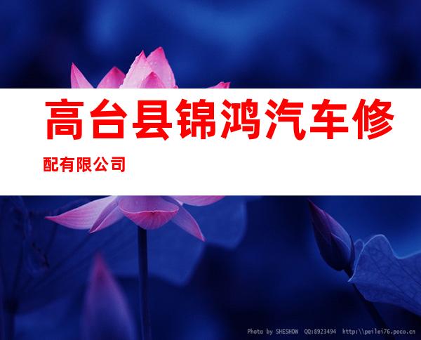 高台县锦鸿汽车修配有限公司
